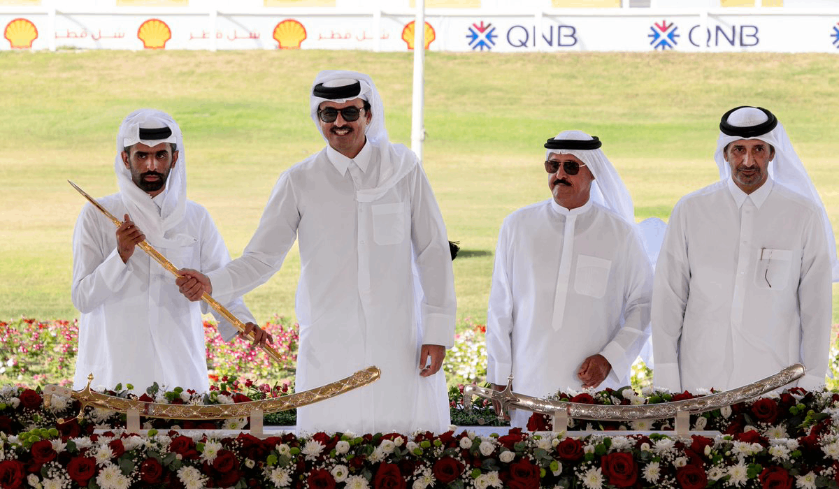 HH the Amir Crowns Winners of Amir's Sword Camel Race Festival